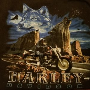 VINTAGE HARLEY DAVIDSON TEE 1998